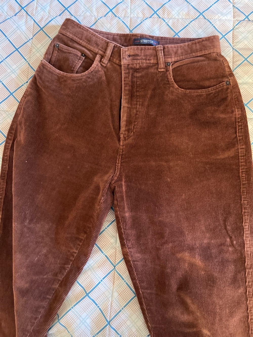 Bill blass brown condory pants